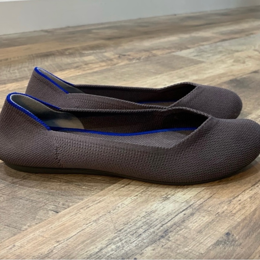 Rothy’s The Flat knitted outer slip on with rounded toe - Picture 2 of 3